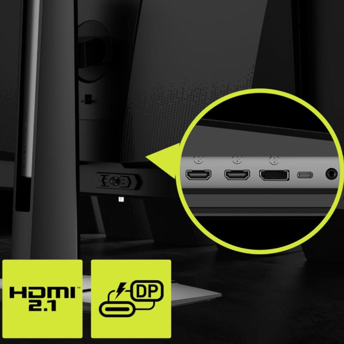 MSI MAG 321UPX QD-OLED, 32" 4K UHD Quantum Dot OLED Gaming Monitor, 3840 x 2160, 0.03ms, 240Hz, True Black HDR 400, 15W USB Type C, HDMI, DP Port thumbnail 7