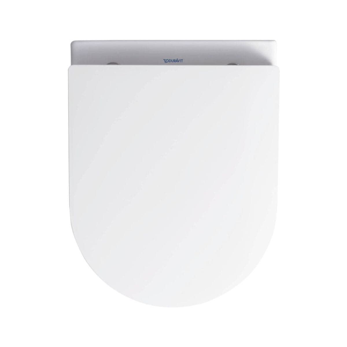 Duravit Front Toilet Seat with Soft Close - White thumbnail 4