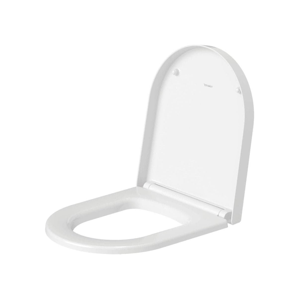 Duravit Front Toilet Seat with Soft Close - White thumbnail 5