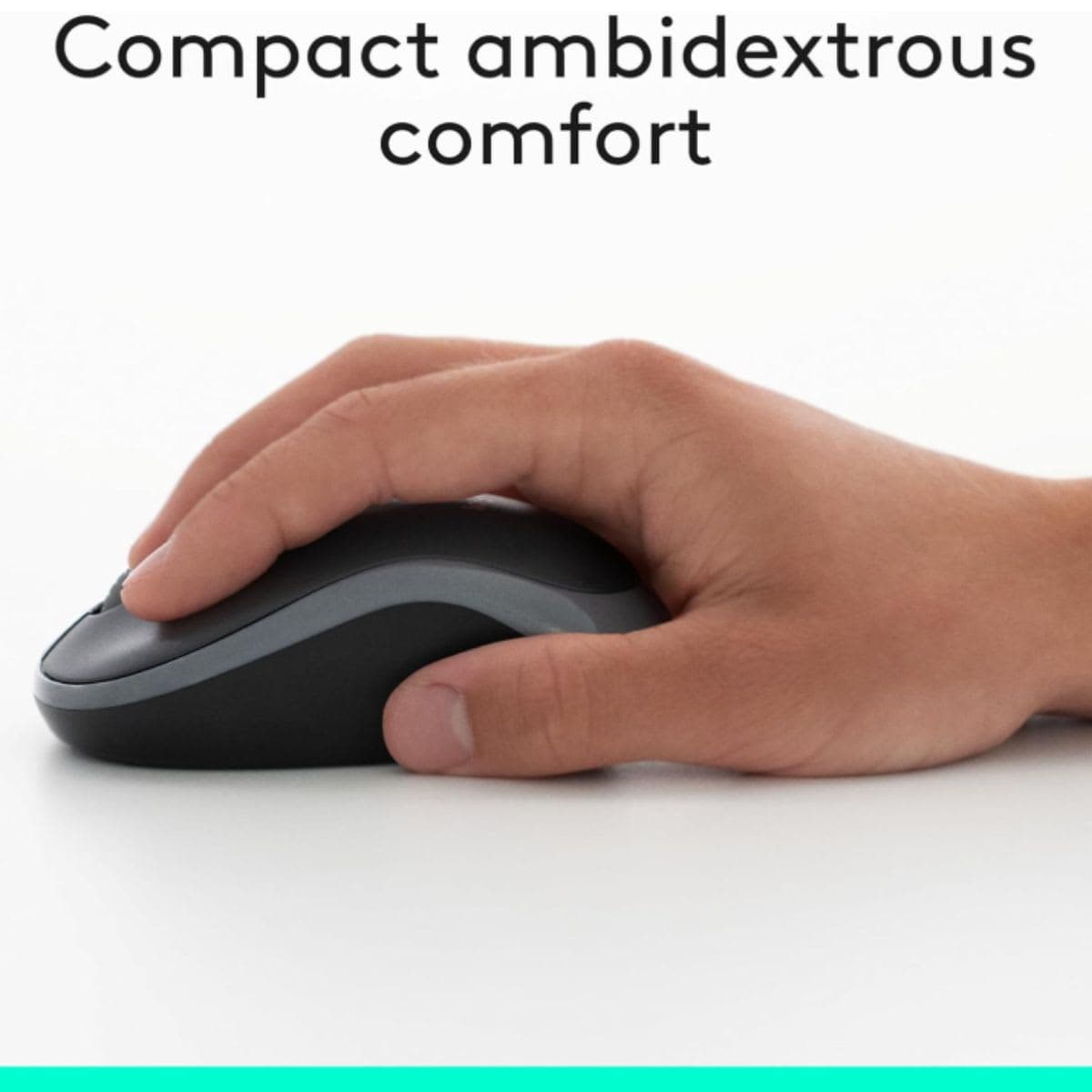 Logitech MK270 Wireless Keyboard and Mouse Combo for Windows, 2.4 GHz Wireless, Compact Mouse, 8 Multimedia and Shortcut Keys, 2-Year Battery Life, for PC, Laptop - Black thumbnail 3