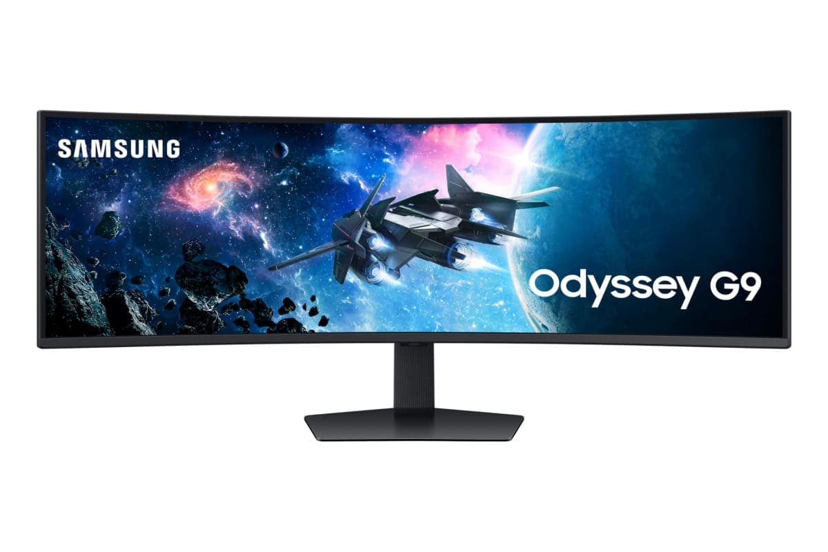 SAMSUNG 49 inch Odyssey G9 DQHD VA Gaming Monitor Curved 240Hz 1ms VESA Display HDR 1000 Freesync HDMI - (LS49CG952ENXZA) [Canada Version] — image 1