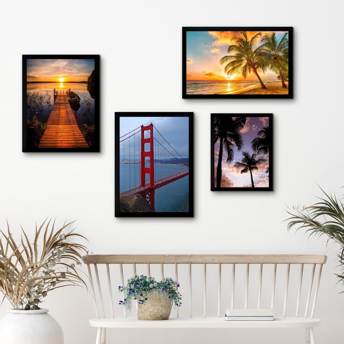 BESCRCL 12x16 Frame Wall Hanging Picture Frames, Black, 1 Pack thumbnail 5