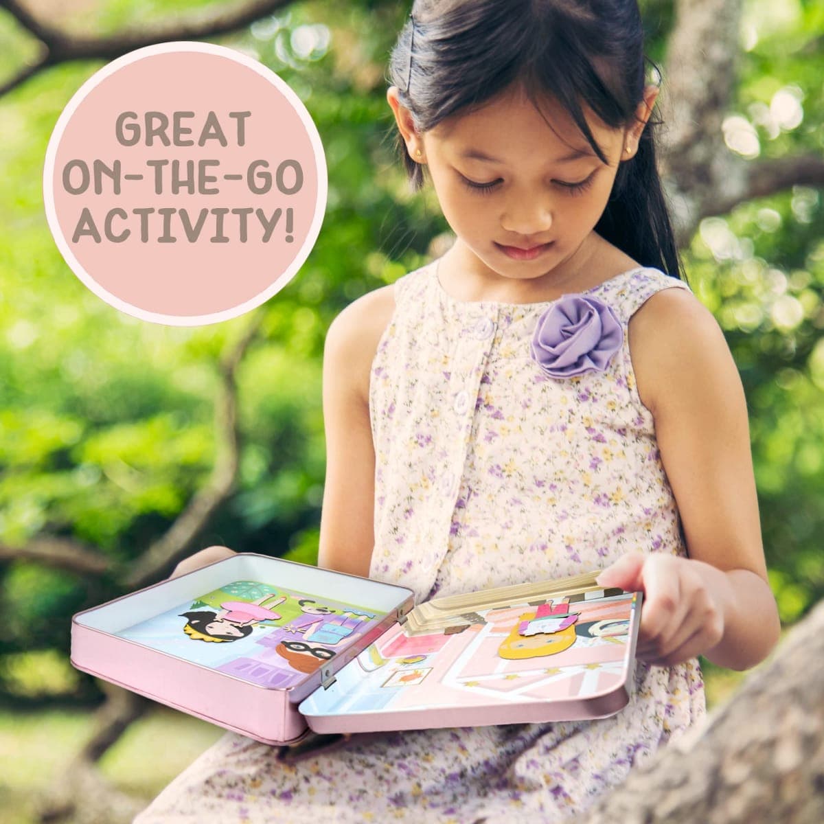 Story Magic Dress-Up Dolls Travel Playset by Horizon Group USA, Pretend... thumbnail 3