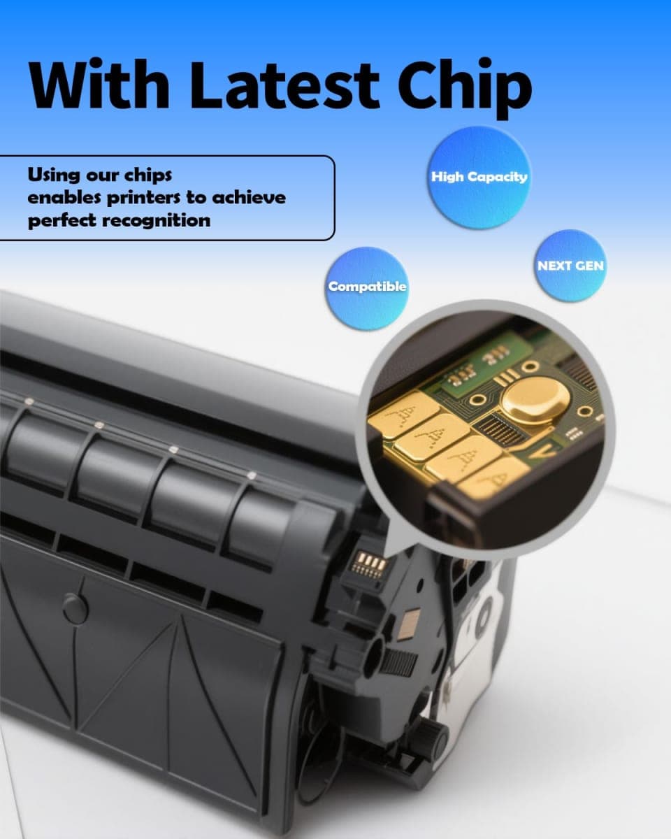 ALTONER 141A Toner Cartridge 2-Pack HP141A W1410A Black (with Latest Chip) – High-Capacity Replacement Compatible for HP Laserjet M110w / M139w / M140w Series | 2,000-Page Yield | 141 Monochrome Ink thumbnail 3