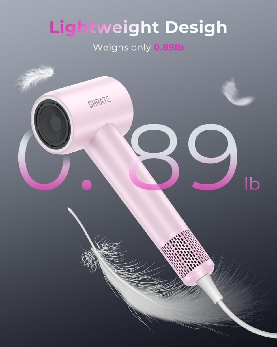 SHRATE Hair Dryer Pink - Salvage / As-Is | Repair/DIY thumbnail 4