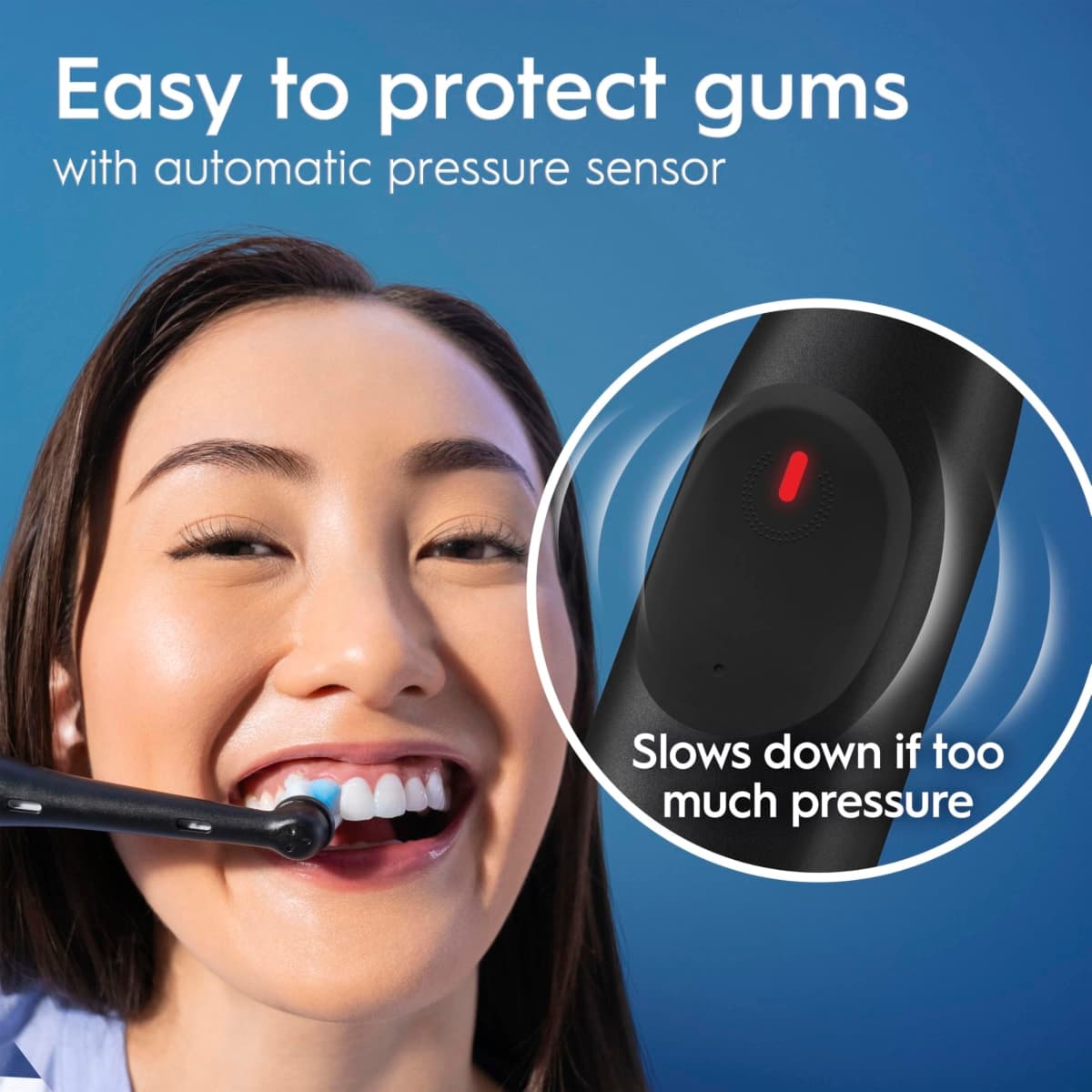 Oral-B iO2 Electric Toothbrush, for an Easy Switch to Electric, Forest Green, Rechargeable Electric Toothbrushes, iO Series 2 Starter Kit with 1 Power Toothbrush and 2 Brush Heads thumbnail 4