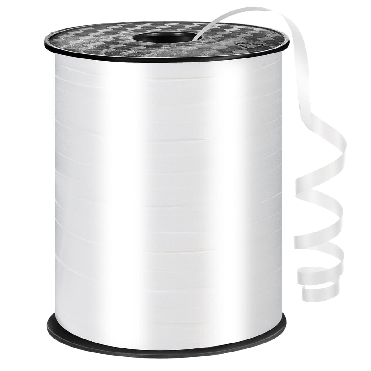 woric White Curling Ribbon 600 Yards, 1/5 Inch Balloon String Ribbon