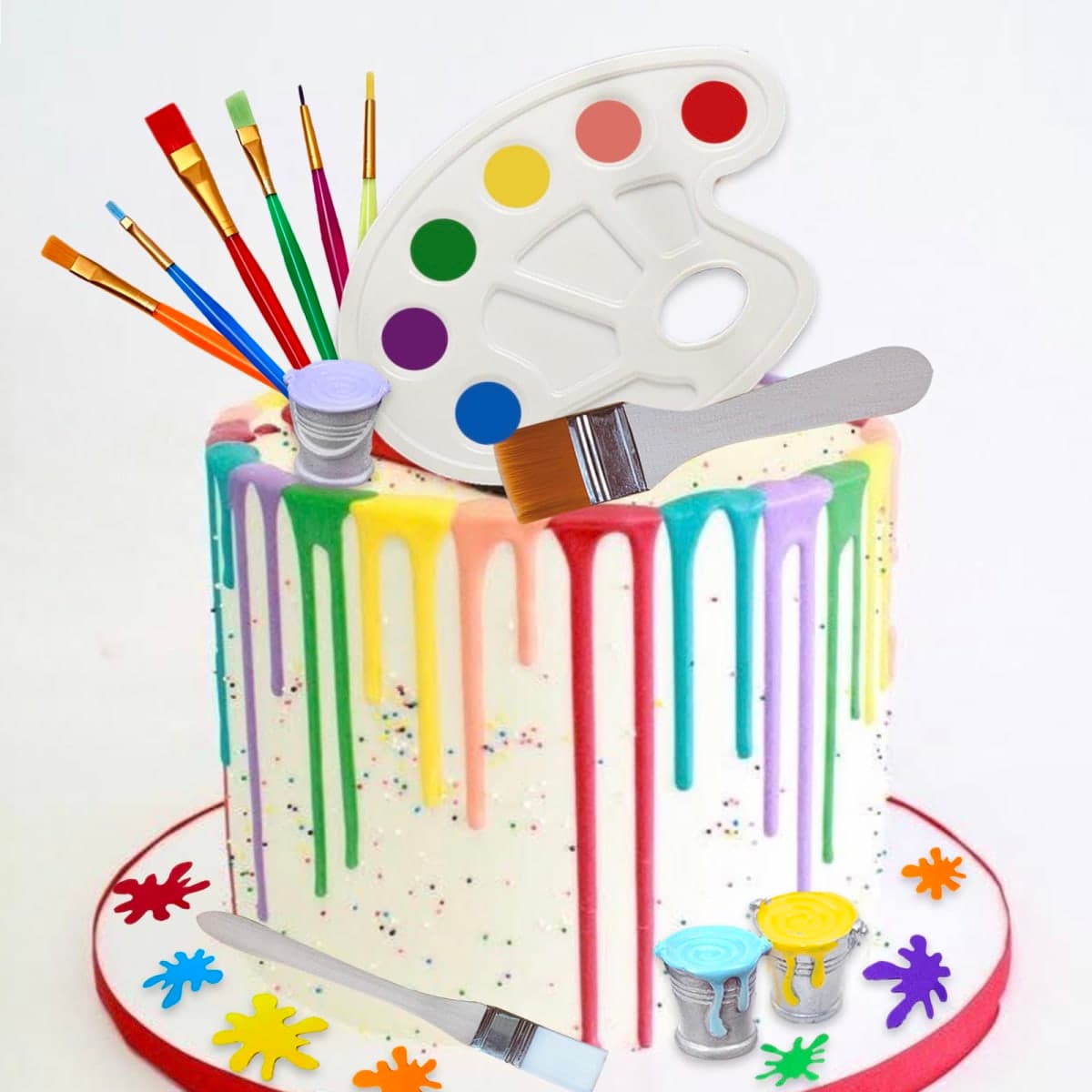 Painting Cake Topper thumbnail 4