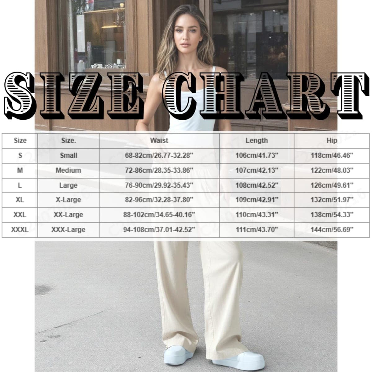 Pants Women Women Linen Palazzo Pants Casual High Waist Summer Beach Wide Leg Lounge Trouser with Pockets Travel Vacation Outfits Mint Blue thumbnail 3