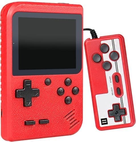 Handheld Retro Game Console Built in Classic Games, HD TV Game Stick, Plug & Play Game Console for TV with 2 Wireless Controllers