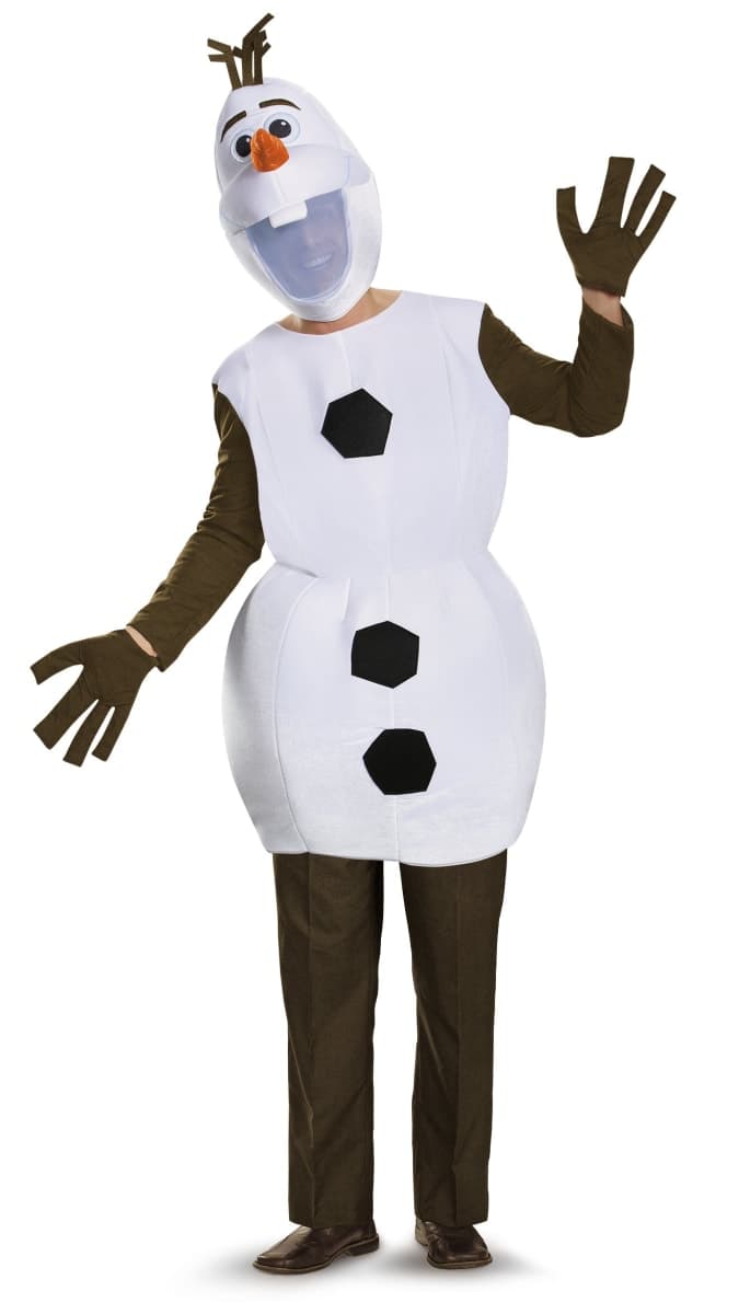 Disguise Men's Olaf Deluxe Adult, White, X-Large — image 1